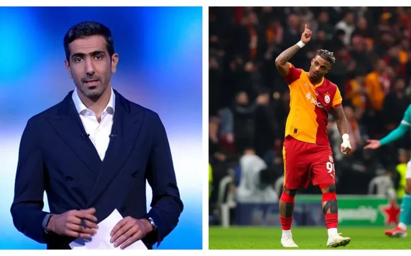 انطلاق صافرات الإنذار داخل استوديو بي إن سبورتس أثناء تغطية مواجهة ليفربول وجلطة سراي